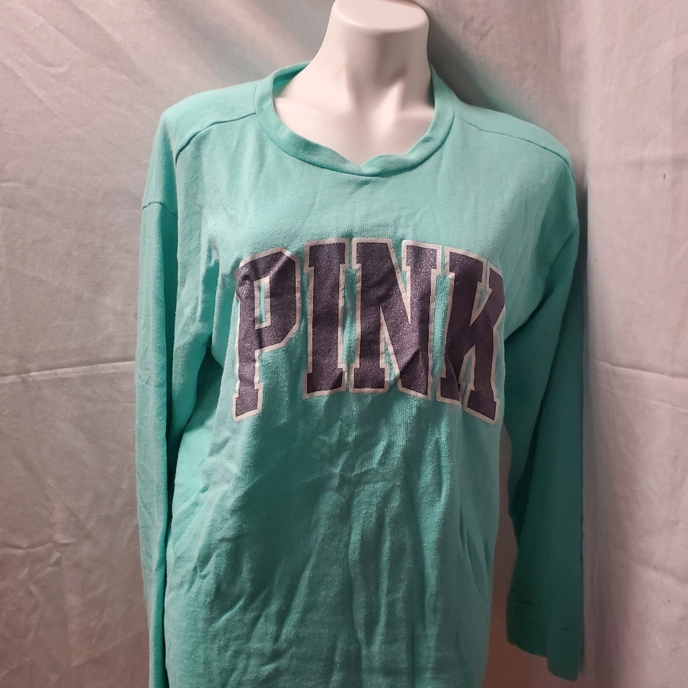 PINK Victoria's Secret teal outfit women's Medium